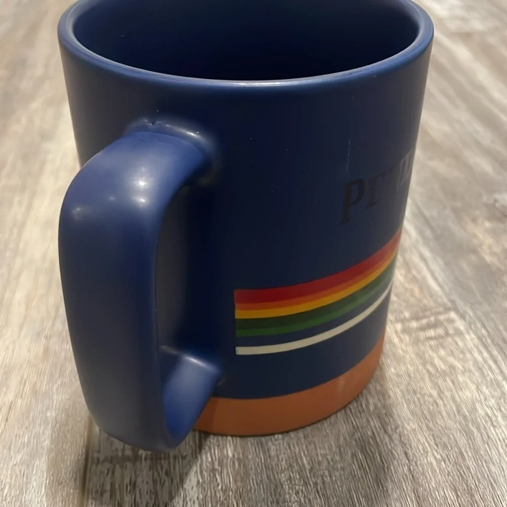 Pendleton Blue Stoneware Mug 18 oz